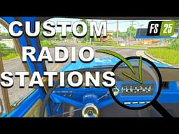 How to Add Custom Radio Stations in Farming Simulator 25