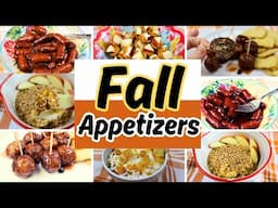 5 Super Easy Fall Appetizers | Quick & Tasty Appetizers to make this FALL SEASON