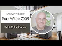 Sherwin Williams Pure White 7005 Paint Color Review