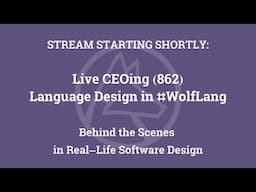 Live CEOing Ep 862: Design Review of Word, Language, and PhoneticSymbol