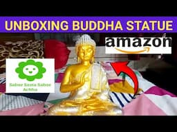 unboxing ll Buddha Statue ll #peaceofmind #budhha #royaloak #homedecor