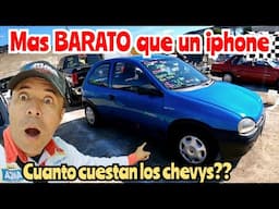 ♥️ SUPER BARATOS!! DESDE 31mil pesos Chevy autos economicos Mexico 2025