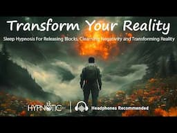 Sleep Hypnosis For Releasing Emotional Blockages, Clearing Negativity and Creating A New Reality