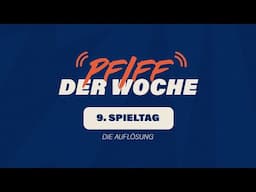 Die Auflösung des Pfiffs der Woche! 💪🏀 - 9. Spieltag, Saison 2024/25