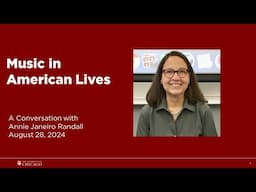 Music in American Lives