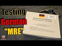 German Military MRE (EPA) 24-Hour Combat Ration 🇩🇪 Deutschland Bundeswehr Einmannpackung Taste Test