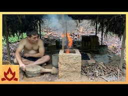 Primitive Technology: Water Bellows smelt