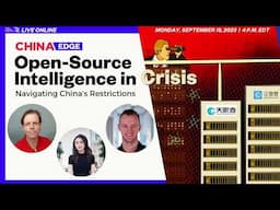 Open-Source Intelligence in Crisis: Navigating China's Restrictions Webinar