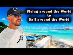 I flew around the world to Sail around the world! Philippines to the Caribbean!  Huge Bali Catamaran