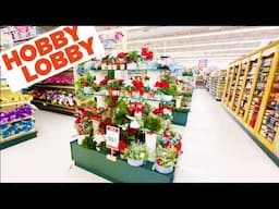 HOBBY LOBBY Christmas Wonderland 🎄✨ Must-See Holiday Finds!