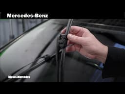 How To Replace Windshield Wiper Blades on Mercedes-Benz