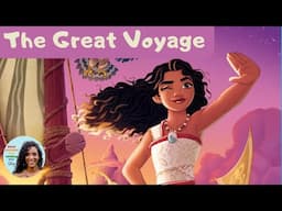 ⛵ The Great Voyage Disney Moana 2 Read Aloud Bedtime Story for Kids