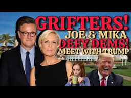 GRIFTERS! MSNBC Joe Scarborough & Mika Brzezinski DESPERATELY Crawl to Donald Trump! Chrissie Mayr