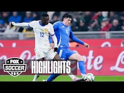 Italy vs. France UEFA Nations League Highlights | FOX Soccer