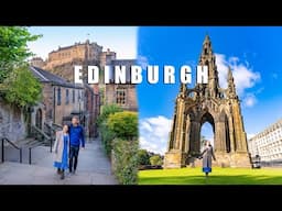 What to do with ONE day in Edinburgh, Scotland! & FREE Map Guide!