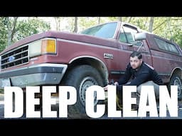 Deep Cleaning The NASTIEST Estate Sale Truck EVER!