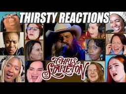 Women React To "Tennessee Whiskey" By Chris Stapleton Compilation