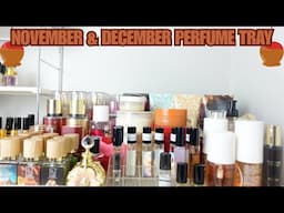 November & December Perfume Tray|Caramel & Apple Perfume Tray|Caramel Perfumes|Apple Perfumes