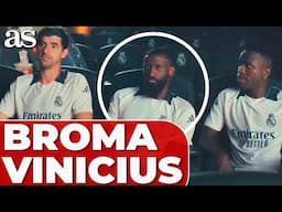 COURTOIS y VINICIUS bromean con RUDIGER sobre sus HIJOS: ¡ES TOP!