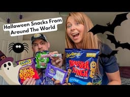 Trying Halloween Themed Snacks From Around The World