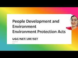 Environmental protection Acts in people Development and environment