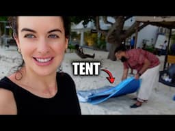 What $60 PER NIGHT gets you in Maldives? 🇲🇻  (No Music Vlog)