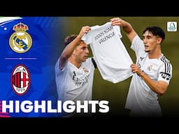 Real Madrid vs Milan | Highlights | UEFA Youth League 05-11-2024