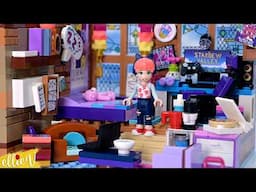 Making a cosy dorm room for Violet, she's off to college! Sophie & Henry Lego custom room build