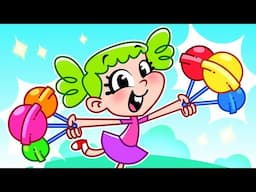 Lollipop Song | Sharing Song | Kids Song And Nursery Rhymes