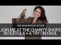 COME TO THE CHARITY SHOPS WITH ME + SHARING MY TOP TIPS | A TRY ON & HAUL | SECONDHAND STYLIST