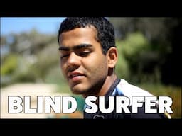 Unstoppable: Blind Surfer Derek Rabelo catching waves and breaking barriers