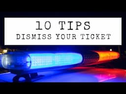 10 Traffic Ticket Tips to Beat Your Ticket