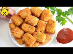 AMAZING CRISPY POTATO BITES❗️IF YOU HAVE POTATO AT HOME, ANYONE CAN MAKE THIS RECIPE | POTATO BITES