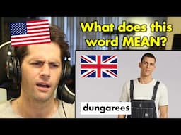 American Reacts to British Words for Clothing