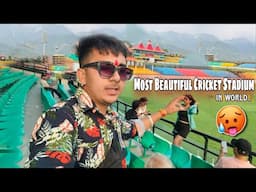 OMG 😮 The Most Beautiful Cricket Stadium in the World - Dharamshala 🔥