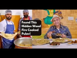 These Brothers Cook A Delicious Wood Fire 64 MUTTON PULAV & Chicken Too! Hidden Bengaluru Spot!