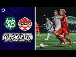 ANALYSIS: CanMNT 🇨🇦 earn win vs. Suriname 🇸🇷 in Leg 1 of Concacaf Nations League QFs (Nov. 15, 2024)