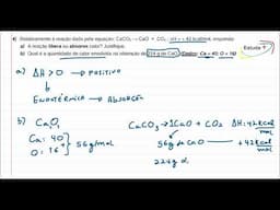 Termoquímica com estequiometria