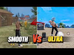 ( SMOOTH VS ULTRA ) Which is best for Headshot in free fire? #PlayGalaxy