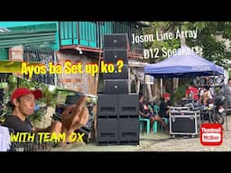 Rate natin ang Bagong Set up ni Team O_x | Joson Powered and Passive Speakers