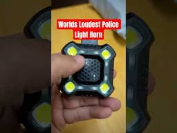 Worlds Loudest Police Light Horn for Bicycle #shorts #bicycleaccessories #review