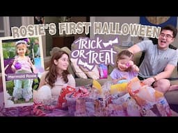 ROSIE'S FIRST HALLOWEEN TRICK OR TREAT | Jessy Mendiola