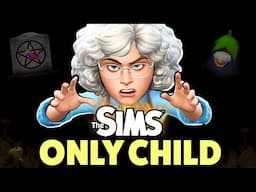 The Sims but my household is a single child (Death, Cults and Frogs)