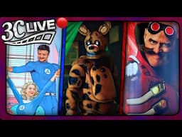 3C Live - FNAF Movie 2 Leaks, Sonic 3 Robotnik's Upgrade, New Fantastic Four Plot