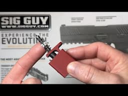 SIG Sauer P320 and P365 striker spring removal and installation tool