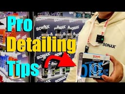 I Got FREE Detailing Tips From A SONAX Master Trainer At The 2024 SEMA Show | SEMA 2024