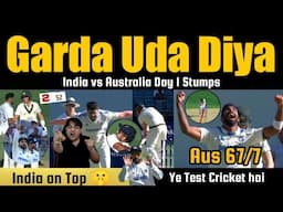 Gazab Fight Back 😱 Brilliant bowling by Bumrah & Siraj Rana 🔥 India Vs Australia 1st Test Perth Day1