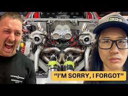 F12 SCREAMS TO 7500RPM BUT TIM MAKES HUGE MISTAKE