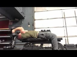 Lying DB Deep Tricep Extensions