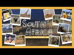 South Africa Vlog | Safari, mountain hikes, travel sketchbook